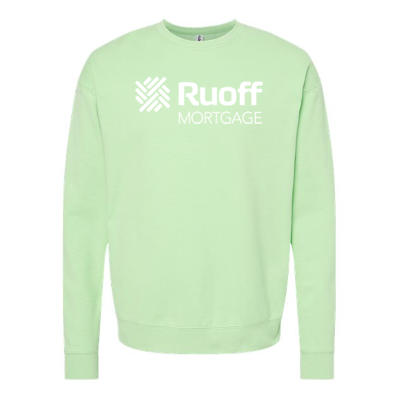 Tultex Fleece Crew- Noe Mint