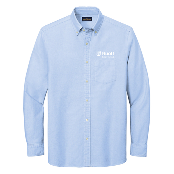 Brooks Brothers Casual Oxford Cloth Shirt- Newport Blue