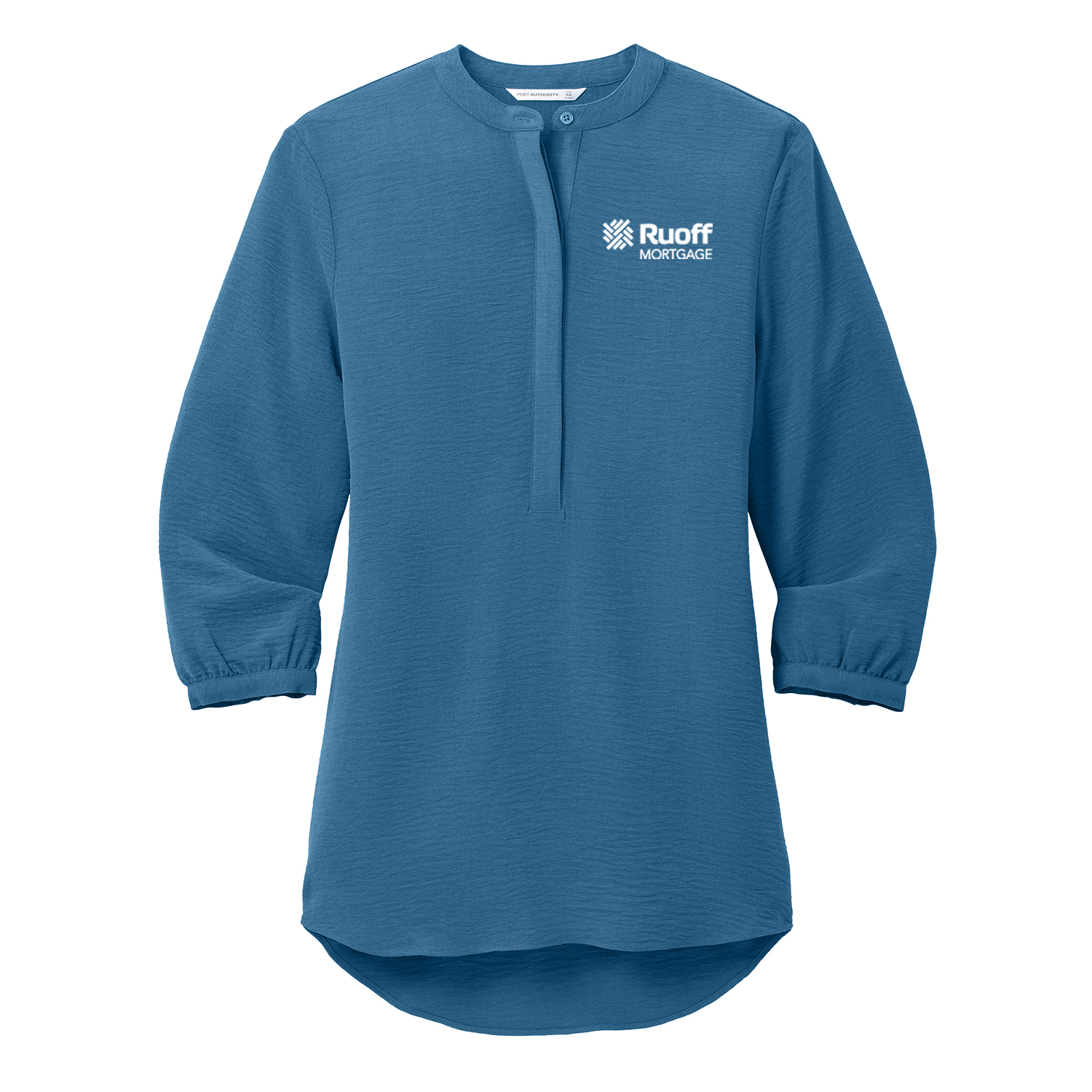 Port Authority Women's 3/4 Sleeve Tetured Crepe Tunic