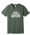 Bella + Canvas Unisex Heather CVC Short Sleeve Tee