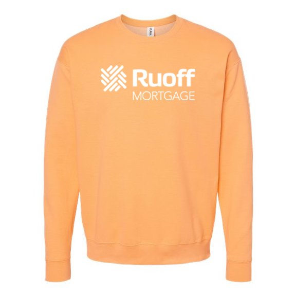 Tultex Fleece Crew- cantaloupe