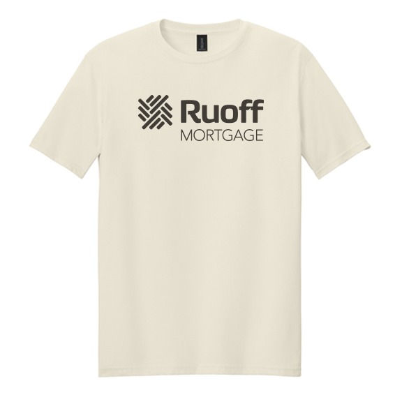 Gildan Softstyle T-shirt- Logo Drop- Natural