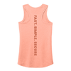Fast, Simple, Secure- Specialty Tank- Heathered Dusty Peach