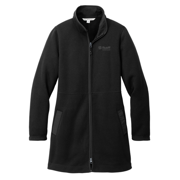 Port Authority Women's Arc Sweather Fleece Long Jacket