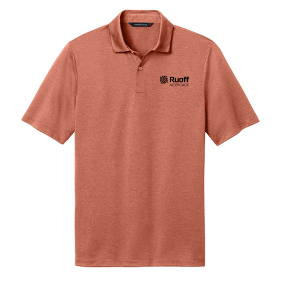 Mercer+Mettle Recharge Jersey Polo- Sienna Heather