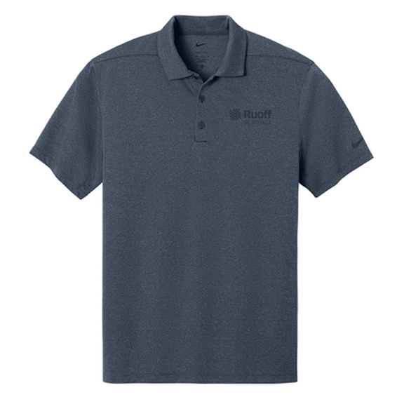 Nike Dri-Fit Smooth Heather Polo- Navy Heather