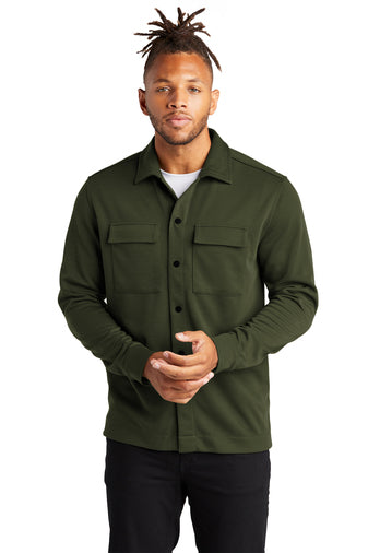 Mercer + Mettle Double-Knit Snap Front Jacket