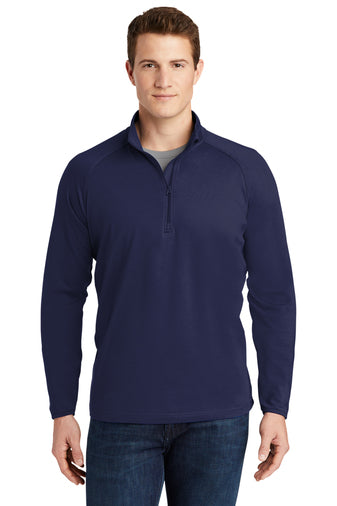 Sport-Tek Tall Sport-Wick Stretch 1/2 Zip Pullover