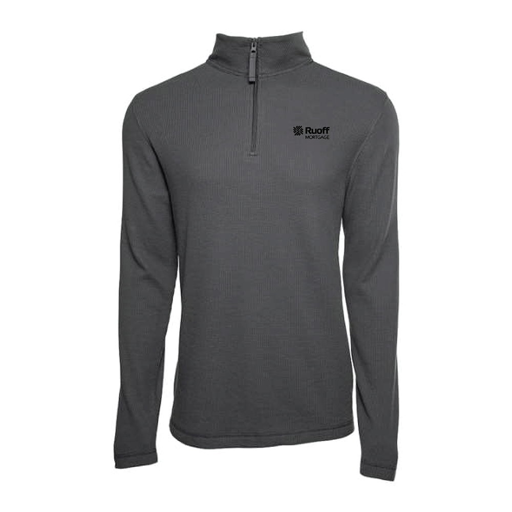 Men's Waffle Quarter-Zip pullover