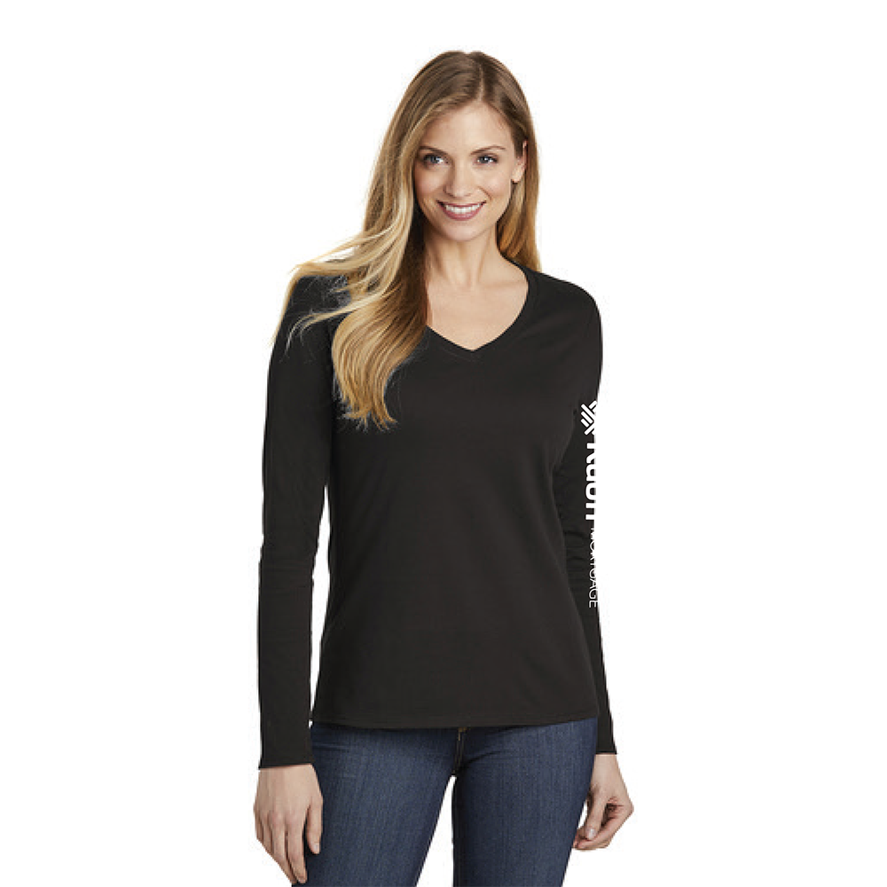 Women's District Very Important Tee Long Sleeve V-Neck